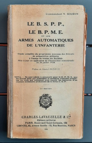 Manuel armée france 1939 - manuel,