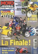 MOTO JOURNAL N°1336 GUZZI CALIF SPECIAL / QUOTA 1100 ES / BMW R1100 S