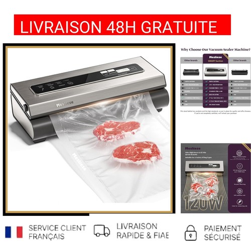 Machine sous vide - vide, alimentaire