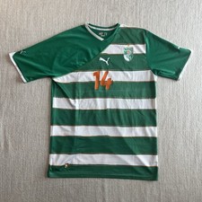 MAILLOT PUMA DE LA CÔTE D'IVOIRE FOOTBALL VINTAGE SAISON 2010/2011 DROGBA