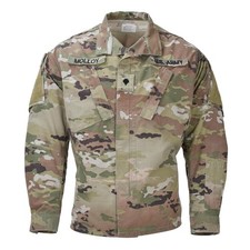 Authentique Américaine Armée Veste De Combat Ripstop Coudes Renforcés Multicam