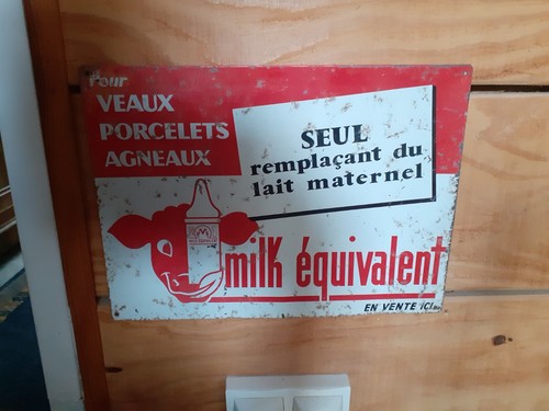Plaque tole agricole - plaque,