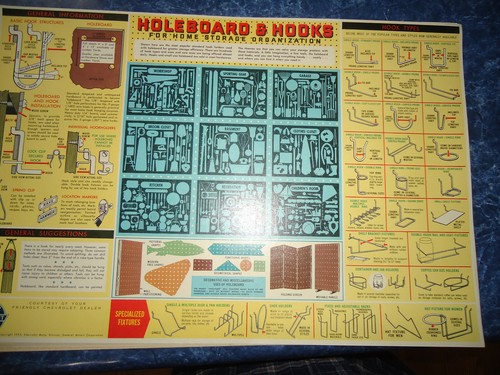 Holeboard hooks and tips - holeboard, &