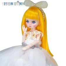 Mode 1/6 Boule Jointe Filles BJD Poupée Jolie 30cm SD Poupées Yeux Bleus Doll