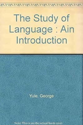 The study language ain - the,