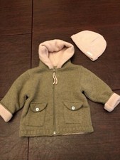 Minisu Girls Jacket and Hat