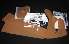 LOT PORTE-JARRETELLES 46/48 SANS COMPLEXE + 2 PAIRES BAS EXT. PJ RAYTEX T 4 à 5