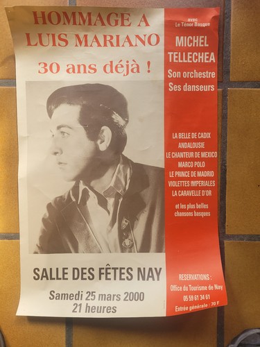 Affiche originale hommage - affiche,