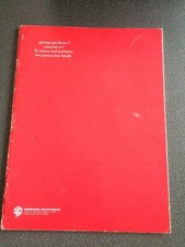 2 partitions pour piano et orchestre/concerto de Gershwin en fa [Warner Bros]