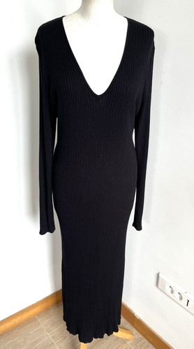 Robe t42 pull longue maille - t42/44,