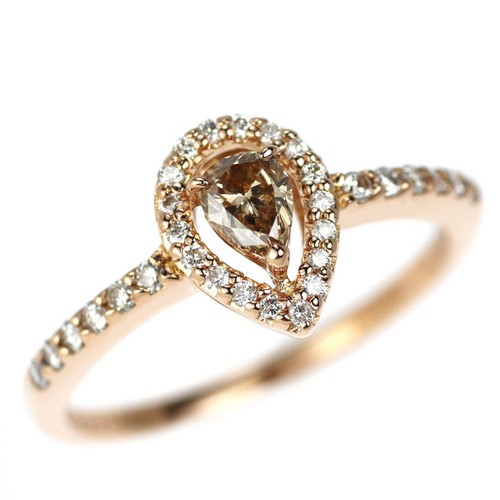 Bague diamant forme de - diamant, en