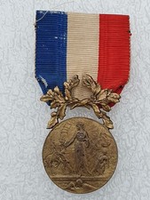 Médaille de courage et Dévouement, type de Coudray, bronze, attribuée 1907