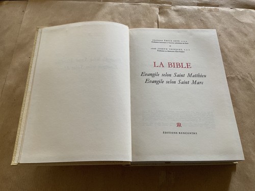 Bible osty évangile - la,