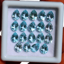 Lot de 19 pierres précieuses