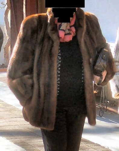 Vintage veste fourrure - veste, vison