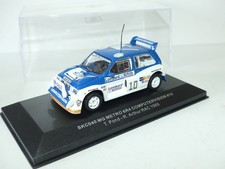 MG METRO 6R4 RALLYE RAC 1985 T. POND VITESSE SKC040 1:43 Version nuit