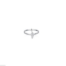Bague pampille Plume taille 52
