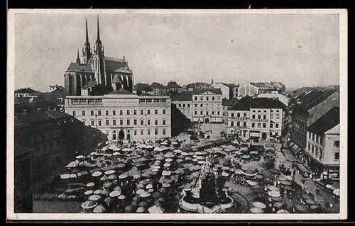 Brno marché aux - /,