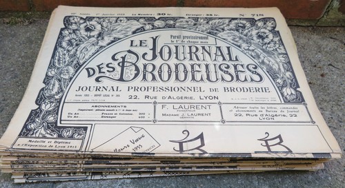 Journal des brodeuses - le, lot