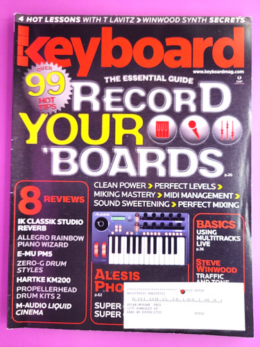Keyboard magazine june - keyboard,