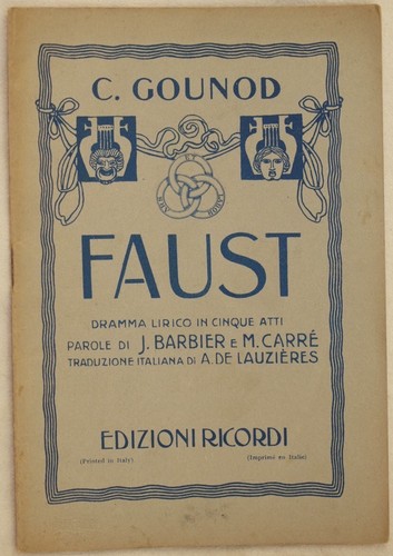 Charles gounod faust barbier - charles,