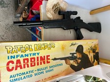 Jouet vintage fusil Débarquement assaut neuf En boîte Marx Toys 