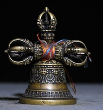 5.5CM Old Tibet Dynasty Copper