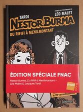 NESTOR BURMA Du Rififi à Ménilmontant TIRAGE LIMITE TL FNAC EO ETAT NEUF Tardi