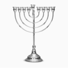 Menorah HAZORFIM en argent