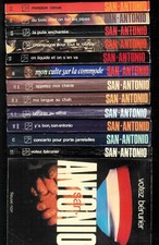 Lot N° 3 de douze livres  San-Antonio en état correct " Editions Fleuve Noir "