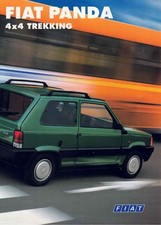 Catalogue Brochure Fiat Panda 4X4 Trekking 01/1999 Autriche Österreich