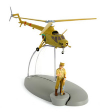 AVION TINTIN - HÉLICOTPTÈRE DU SAN THEODOROS / LES PICAROS, HERGÉ, MOULINSART