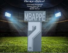 Flocage junior officiel PSG 19/20 monblason maillot 7 Mbappé Home LDC Europe