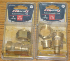 LOT 2 RACCORD male fixe PER