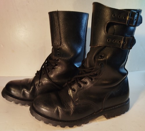 Bottes rangers cuir militaire - bottes,