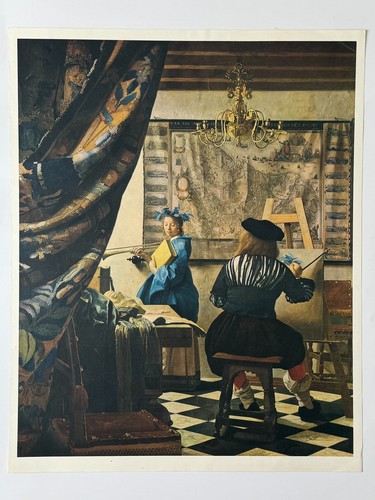 Vermeer the artist studio - artist's,