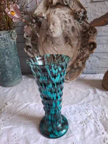 Vase clichy bicolore - vase,