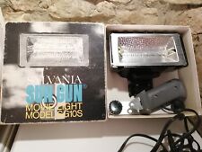 Ancienne lampe pour Cine-caméra SYLVANIA SUN GUN dans sa boite fonctionne