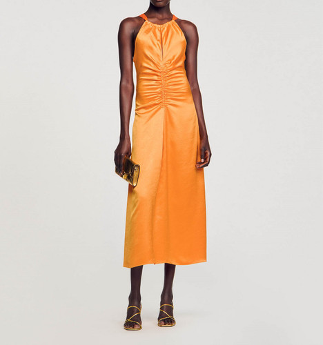 Sandro women orange woven - sandro,