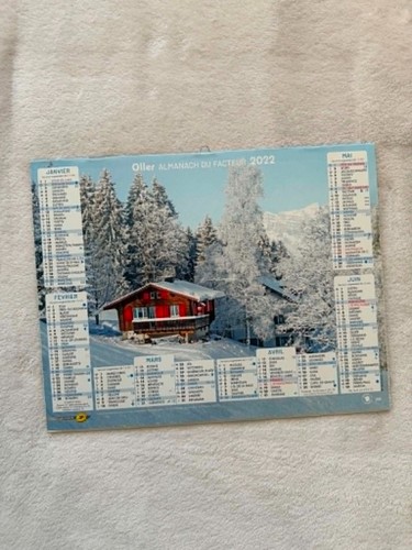 Calendrier oller almanach - calendrier,