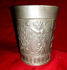 PETITE TIMBALE EN ETAIN 7,5 CM