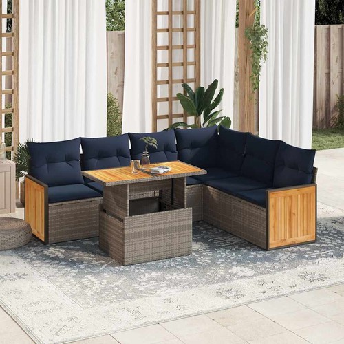 Salon jardin avec coussins - de,