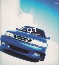 Catalogue Brochure SAAB 9.3 Viggen 06/1999 Allemagne / Deutschland