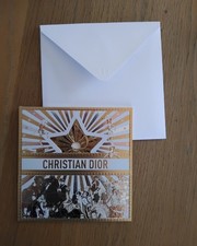 Cartes Noël Dior avec Etoile 