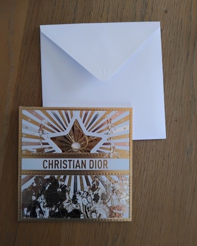 Cartes noël dior avec etoile - cartes,