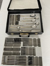 Ménagère complète 100 pièces avec mallette – Inox M&D ROSTFREI 18/0