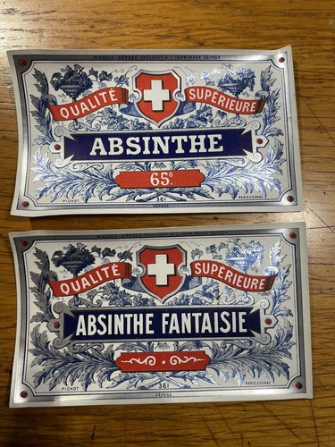 étiquettes absinthe et - 2,