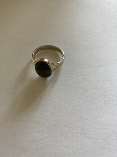 Bague argent poinçon opale - poinçon,