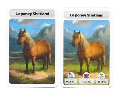 Carte mcdonald le poney - le,