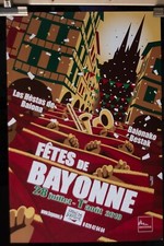 3 Affiches "Fêtes de  Bayonne